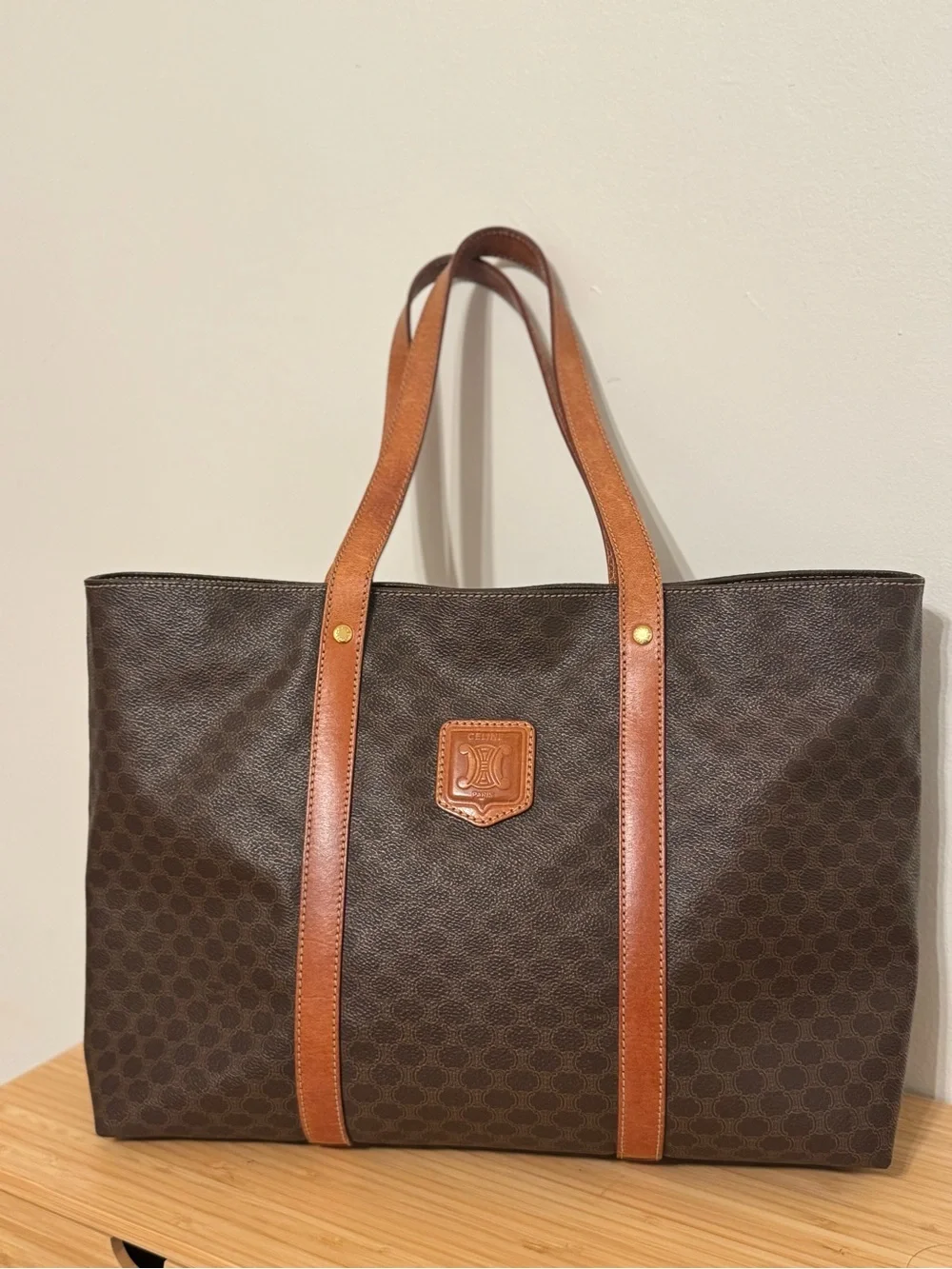Vintage Celine Medium shoulder bag/tote bag